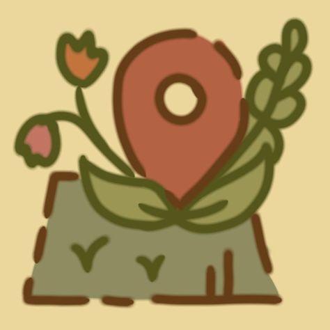 Cottage Core Icons, Cottagecore Icons, App Ikon, Kawaii App, Zestaw Ikon, Mobile App Icon, Plant Icon, Ios App Iphone, Map Icons