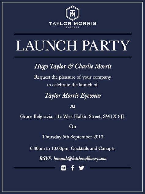 Launch Party Invitation Launch Party Invitation, Advertising Portfolio, Launch Event Ideas, Business Launch Party, Business Events Invitation, Invitation Business, Grand Opening Invitations, Book Launch Party, Cocktail Party Invitation