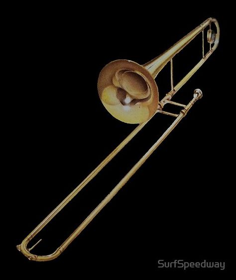 For smooth Jazz - the mellow sounds of the slide trombone. Trombone Aesthetic Wallpaper, Cat Playing Trombone, Trombone Videos, Aesthetic Trombone, Trombone Necklace, Trombone Music, Guitar Notes, All That Jazz, Smooth Jazz