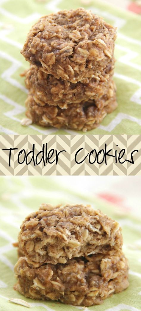 Cookies For Toddlers, Healthy Cookies For Kids, Toddler Cookies, Recipes Deserts, Toddler Foods, Soy Free Recipes, Healthier Desserts, Paleo Treats