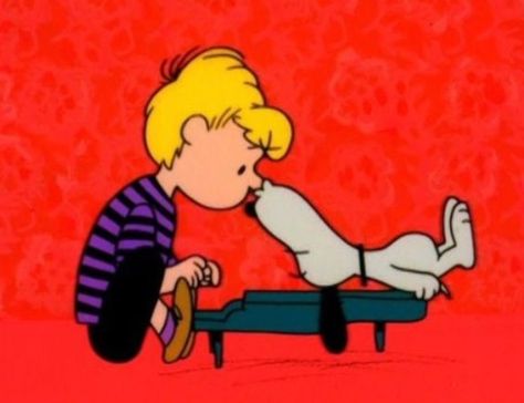 Love your piano player Charles Shultz, Sally Brown, Charlie Brown Snoopy, Peanuts Cartoon, Peanuts Characters, Snoop Dog, Joe Cool, Bd Comics, Snoopy Love