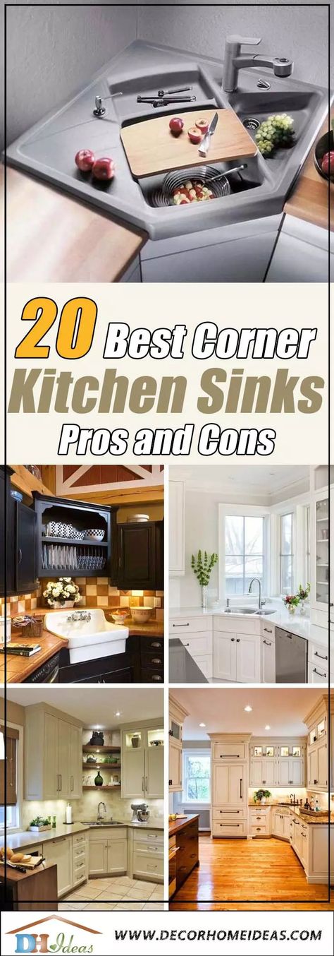 Corner Sink Kitchen Layout, Corner Kitchen Sink Ideas, Corner Sinks, Cork House, Tomato Sandwiches, Steampunk Bathroom, Kitchen Sink Ideas, Corner Kitchen Sink, Kitchen Shutters