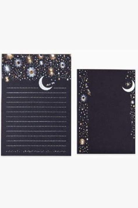 Stationary Paper with Envelopes Pack of 27,Flashing Series stationery Design Writing Stationery Paper with 9 pcs Envelopes,Stationery Set Letter Writing Paper 8.5 x 6 Inch (Black) Witchy Stationary, Design Writing, Stationary Paper, Letter Writing Paper, Black Office, Office Products, Letter Writing, Writing Paper, Stationery Set