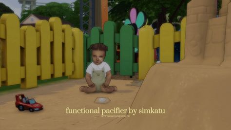 functional pacifier | simkatu Infant Pacifier Sims 4 Cc, Sims 4 Functional, Storyline Ideas, Infant Cc, Legacy Challenge, Fantasy Play, 4 Family, Sims 4 Cas Mods, Sims 4 Family