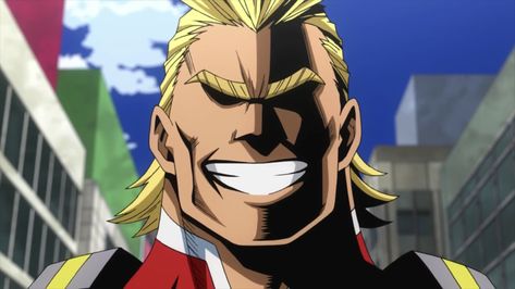 All Might || Boku no Hero Academia Anime One Punch Man, My Hero Academia Bakugou, Mike Mignola, Academia Wallpaper, Strong Character, All Might, Anime Inspired Outfits, My Hero Academia Memes, Saitama