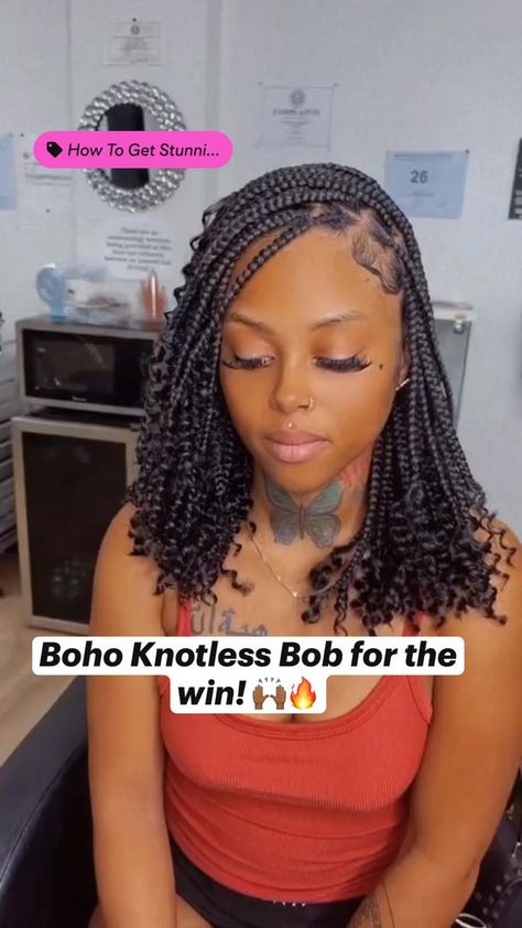 Boho Knotless Bob for the win! 🙌🏾🔥 in 2022 | Natural hair styles, Hair styles, Protective hairstyles braids Remedies For Dry Scalp, Afro Twist Braids, Haircuts For Naturally Wavy Hair, Natural Hair Blonde, Gel For Natural Hair, Knotless Bob, Afro Hair Extensions, Natural Hair Cream, Eco Gel