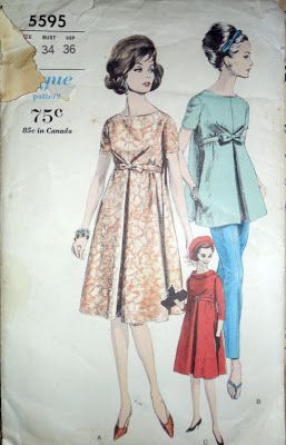 Maternity Pattern, Maternity Sewing Patterns, Maternity Patterns, Maternity Sewing, Vintage Maternity, Blouse And Pants, 1960 Fashion, Patron Vintage, Fashion 1960s