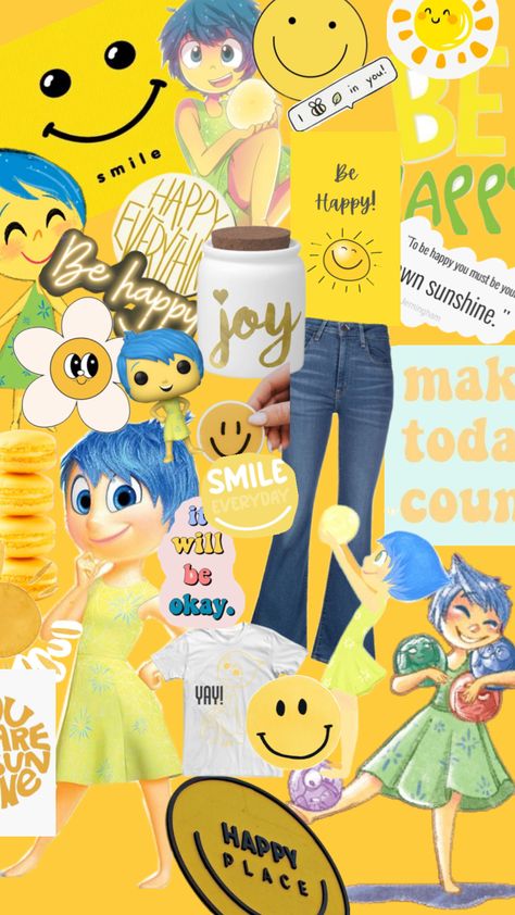 Joy inside out 😃 #happy #joy #insideout #insideout2 #fyp Joy Inside Out Aesthetic, Inside Out Aesthetic, Joy From Inside Out, Inside Out Party Ideas, Joy Aesthetic, Joy Inside Out, Out Aesthetic, Smile Everyday, Inside Jokes