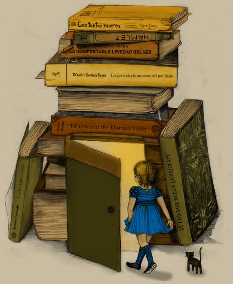 Home Library Illustration, Books Drawing Sketches, Reading Books Drawing, Reading Sketch, Library Drawing, Reading Books Illustration, Reading Drawing, Books Png, Importance Of Reading