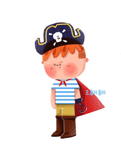 Behance :: Curated Galleries Pirate Illustration, Pirates Illustration, Adventure Cartoon, Kid Book, Pirate Kids, Boy Illustration, Picture Books Illustration, Book Illustration Art, Boy Character