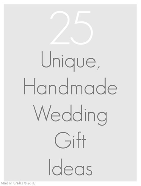 Whether given in addition to or in place of store-bought presents, handmade gifts make sentimental keepsakes for the new couple.  I have rounded up 25 unique ideas that you can make for the next wedding you attend. 1.  First Dance Song Art – Scout & Nimble (seen above) 2.  Personalized Bakeware – Make It Love … Handmade Wedding Gift Ideas, Diy Wedding Presents, Handmade Wedding Gift, Sentimental Wedding Gifts, Wedding Present Ideas, Homemade Wedding Gifts, Gifts Homemade, Presente Diy, Wedding Gifts For Bride And Groom