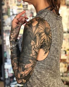 WHITE on Black Tattoo on Instagram: “• @cavelluccitattoo #WHITEonblacktattoo by @TTTSWRLDS #TTTSWRLDS #whiteinktattoo #blacktattoo #blackworktattoo #blackwork #blacksleeve…” White On Black Tattoo, Feminine Gargoyle Tattoo, Forearm Cover Up Tattoos, Phoenix Tattoo For Men, Black Sleeve Tattoo, Gothic Tattoos, Cute Simple Tattoos, Black White Tattoos, White Ink Tattoo