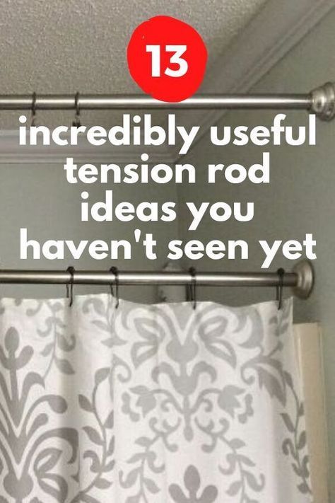 Tension Rod Ideas, Tension Rods, Kitchen Storage Space, Organizing Hacks, Tension Rod, Inspire Me Home Decor, Space Organizer, Home Organization Hacks, Storage Hacks