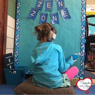 Create your own Zen Zone for positive behavior in the elementary school classroom! Can't wait to try this! Zen Classroom, Positive Behavior Management, Mindfulness Classroom, How To Take Notes, Calm Classroom, Conscious Discipline, Zones Of Regulation, Behavior Charts, Zen Zone