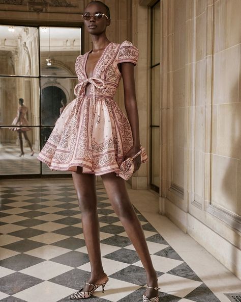 Backstage at the Resort RTW 2024 presentation| ZIMMERMANN Zimmermann Resort, New Frock, Resort 2024, Zimmermann Dress, Looks Chic, Fantasy Clothing, Elegant Outfit, Minimal Fashion, Princess Dress