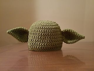 Ravelry: KristinRoman's Yoda Ears Cute Hat Crochet, Yoda Ears, Yoda Crochet, Alien Hat, Crochet Adult Hat, Crochet Newborn Hat, Crochet Newborn, Hat Patterns Free