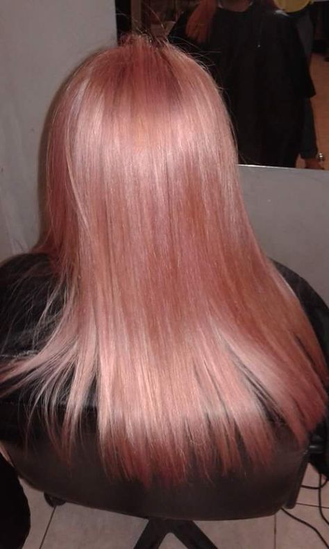 Hair pink grapefruit Grapefruit Hair Color, Pink Grapefruit, Hair Colors, Pink Hair, Tattoos And Piercings, Grapefruit, Hair Ideas, Piercings, Highlights