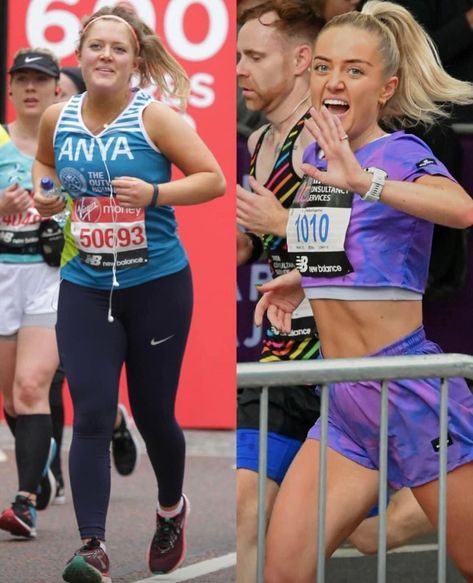 IT’S THE START THAT STOPS MOST PEOPLE! 2019: Anya Culling ran the London Marathon (her first-ever marathon!) with a time of 4hrs 34 minutes… the 7546th woman to cross the finish line. 2022: Anya Culling ran the London Marathon with a time of 2hrs 36 minutes. 2024: Anya Culling ran the London Marathon in the Elite category… the 16th woman to cross the finish line. She is the embodiment of the quote… “You don’t need to be great to get started, you just need to get started to be great.” An... Confident Person, London Marathon, Finish Line, The London, The Start, New Balance, Get Started, Two By Two, London