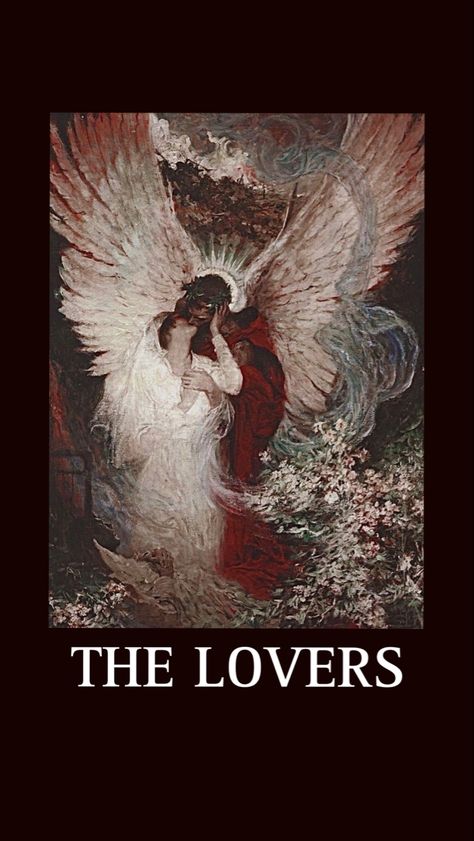 The Lovers Aesthetic Tarot, Tarot Cards Wallpaper Iphone, Lovers Tarot Wallpaper, Tarot Wallpaper Iphone Aesthetic, Tarot Cards Aesthetic Wallpaper, Lovers Wallpaper Aesthetic, The Lovers Tarot Card Wallpaper, Lover Tarot Cards, Tarot Aesthetic Wallpaper