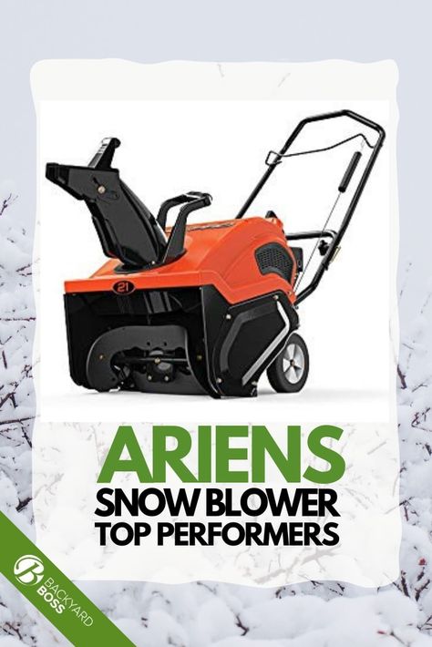 Ariens snow blowers are popular for powerful snow removal. There are many size choices to pick from and these reviews provide an excellent overview of your options. The best Ariens snow blower is the one that can efficiently provide easy snow throwing power each winter. #bestarienssnowblowersreview #bestarienssnowblowers #arienssnowblowers Ariens Snowblower, Backyard Boss, Snow Cleaning, Snow Blowers, Snow Removal, Snow Blower, City Of Bones, Interesting Reads, Gardening Tools