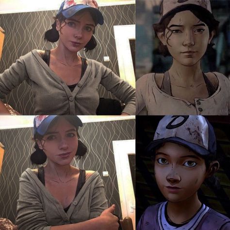 Crazy Good Clementine Cosplay from The Walking Dead Game [Pic] Clementine Cosplay, Walking Dead Costumes, Clementine Walking Dead, The Walking Dead Game, Twd Game, The Walking Dead Telltale, Walking Dead Game, Hallowen Costume, Dark Pictures