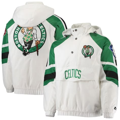 Quarter Zip Hoodie, Half Zip Hoodie, Quarter Zip Jacket, Anorak Jacket, Boston Celtics, Kelly Green, Shine Bright, Look Cool, Hoodie Jacket