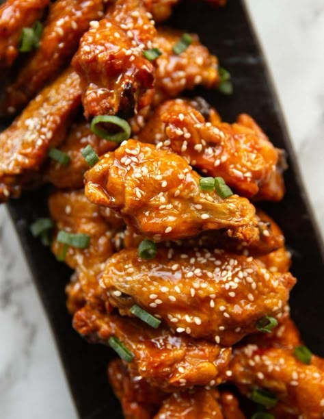 Sweet And Sour Chicken Wings Recipe, Sweet And Sour Chicken Wings, Chicken Kale Soup, Chicken Wing Sauce Recipes, Wings Sauce, Chicken Wing Recipes Fried, Easy Chicken Wing Recipes, Roasted Chicken Wings, Wing Sauce Recipes