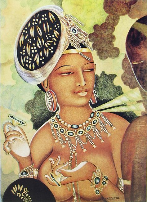 Ajanta caves Ajanta Caves Paintings, Ancient Indian Paintings, Ajanta Caves, Tantra Art, Rajasthani Art, Kerala Mural Painting, Indian Painting, Female Art Painting, Cave Paintings