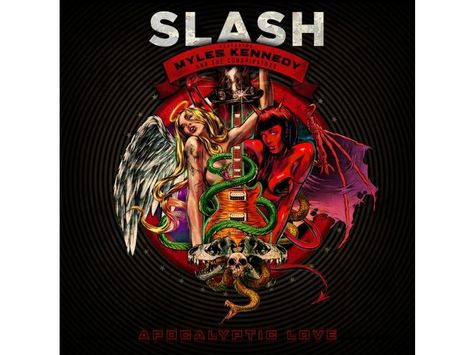 new album release today from Slash with Myles Kennedy, "Apocalyptic Love" Slash Apocalyptic Love, Apocalyptic Love, Todd Kerns, Jonathan Pryce, John Rambo, Steel Panther, Scott Weiland, Desert Road, Dream Theater