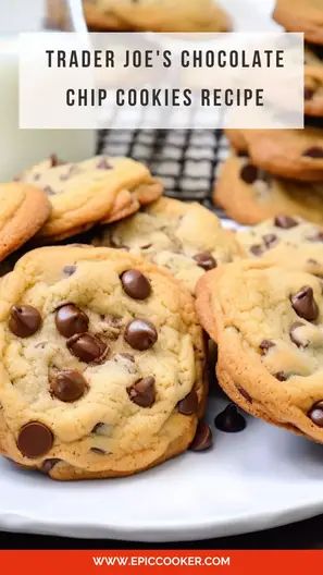 Trader Joe's Chocolate Chip Cookies Recipe – Epic Cooker Trader Joes Chocolate Chip Cookie Recipe, Trader Joe’s Chocolate Chip Cookies, Gooey Chocolate Chip Cookies, Cookie Videos, Chocolate Chip Cookies Recipe, Chocolate Chip Cookie Recipe, Chip Cookie Recipe, Semi Sweet Chocolate Chips, Recipes Christmas