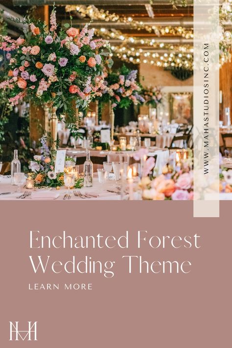 This enchanted forest wedding took place at Lacuna Lofts, an industrial artist loft, in Chicago, IL. Elements such as old world roses, vintage luminaries, antique furniture and fairy lights created a lush secret garden ambiance. Read more about this wedding by clicking the link. enchanted forest wedding enchanted forest theme enchanted forest wedding themes enchanted forest wedding decorations enchanting forest wedding enchanted forest wedding reception enchanted forest wedding centerpieces Enchanted Forest Wedding Centerpieces, Forest Wedding Centerpieces, Enchanted Forest Reception, Enchanted Forest Wedding Reception, Enchanted Forest Wedding Decorations, Secret Garden Wedding Theme, Loft Wedding Reception, Forest Wedding Decorations, Forest Wedding Reception