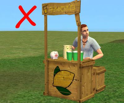 TheNinthWaveSims: The Sims 2 - Only Children Can Use Lemonade Stand ... Ts2 Mods, Sims 2 Hair, Ts2 Cc, The Sims 2, 4th November, Sims 1, Decorative Sculpture, Only Child, Romantic Garden