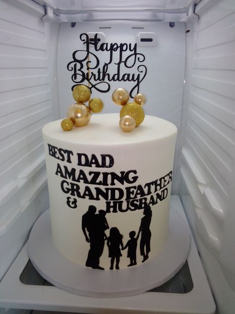 Best grandpa, husband, best dad 75th Birthday Cake For Dad, Grandpa Cake, 75 Birthday Cake, Happy Birthday Husband Quotes, Birthday Husband, Dad Birthday Cakes, Birthday Flowers Bouquet, Happy Birthday Husband, Best Grandpa