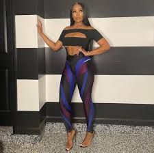 Celebs Love Mugler's Swirl Panel Leggings: As Spotted on Joie Chavis, Ari Fletcher, Marlo Hampton + More Popular Leggings, Summer Prints Fashion, Hip Style, Panel Leggings, Leggings Outfit, Womens Style, Y2k Clothes, Thierry Mugler, Leggings Design