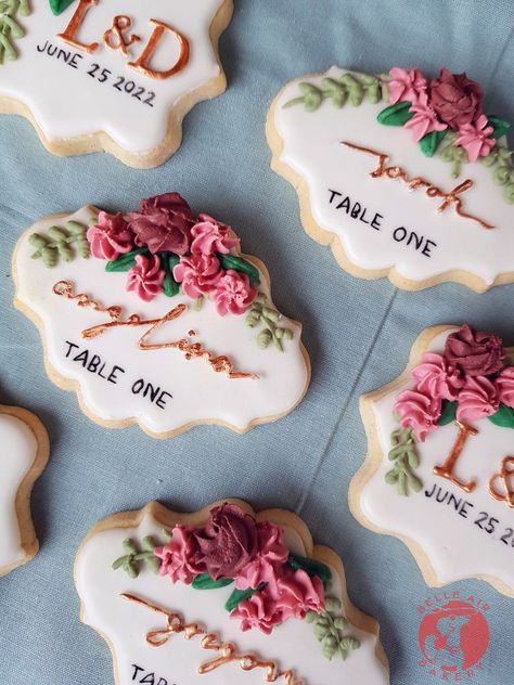 Customised Wedding Favour Biscuits Personalised Wedding Guest | Etsy UK Guest Gifts Wedding, Biscuit Wedding Favours, Wedding Biscuits, Table Settings Wedding, Wedding Guest Gifts, European Countryside, Icing Design, Vanilla Sugar Cookie, Icing Colors