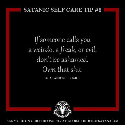 Satanic Quotes, Satanism Beliefs, Satanic Rules, Spiritual Satanism, Theistic Satanism, Laveyan Satanism, The Satanic Bible, Wicca Recipes, Morals Quotes