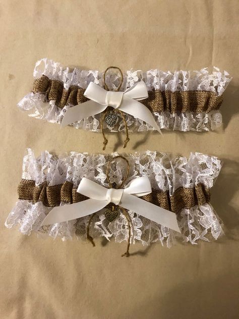 Rustic Garter Wedding, Western Garter, Burlap And Lace, Wedding Garters, Burlap Wedding, Lace Garter, Wedding Garter, Burlap Ribbon, Sunflower Wedding