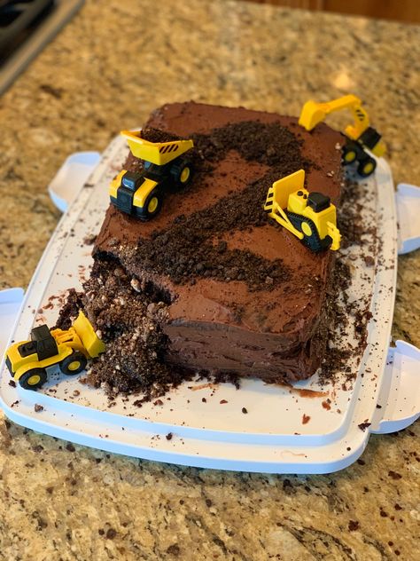 Birthday Cake 3 Yrs Old, Dump Truck Cakes, Construction Birthday Cake, Toddler Birthday Cakes, Construction Cake, Truck Cakes, 3rd Birthday Cakes, Childrens Birthday Cakes, Boy Birthday Cake