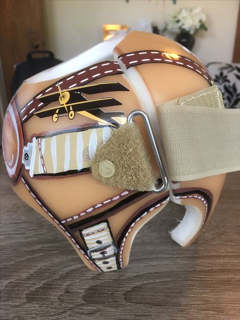 DIY Aviator plagiocephaly/cranial band Plagiocephaly Helmets, Couture, Band