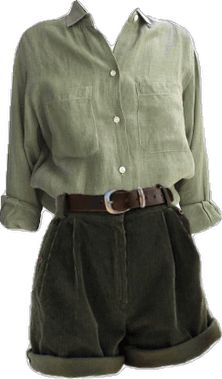 Black Martens Outfit, Green Academia Outfit Aesthetic, Green Academia Outfit Summer, Green Light Academia Outfit, Tomboy Cottagecore Outfits, Earthy Academia Outfits, Goblincore Dark Academia, Boyish Outfits Summer, Dark Academia Shorts Outfit