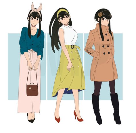 Val✏️Art on Twitter: "WIP - Felt like designing some regular outfits for Yor, it's so much fun #SPYxFamily #SPY_FAMILY… " Yor Forger Spy X Family, Regular Outfits, 90 Anime, Mai Sakurajima, Yor Forger, Free Hand Drawing, Anime Inspired Outfits, Anime Nerd, Spy X Family