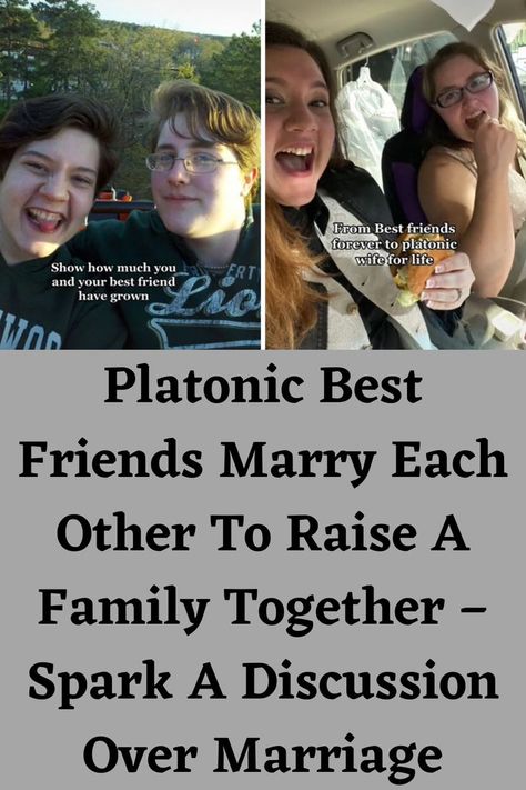 Platonic Best Friends Marry Each Other To Raise A Family Together – Spark A Discussion Over Marriage Platonic Best Friends, Queer Platonic Relationship, Platonic Wedding, Platonic Love Aesthetic, Platonic Marriage, Queerplatonic Relationship, The Idea Of Love, Queer Platonic, French Couple