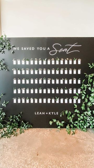 Green Wedding Shoes | Jen on Instagram: "We love a creative (and beautiful) seating chart. 🌼🌷 Who else would love to find their seat from this stunner?! 👉🏼 Save this for idea your big day and then tag someone who would love to see this 🌸 Signage Design: @letteredbyvalerie Planner: @bluesparrowevents Florals: @remiandgold #escortdisplay #seatingchart #weddinginspiration #weddingideas #weddingdecor" Acre Wedding, Creative Freedom, Wedding Pins, Seating Chart Wedding, Wedding Idea, Green Wedding Shoes, Something Old, Wedding Signage, Wedding Seating