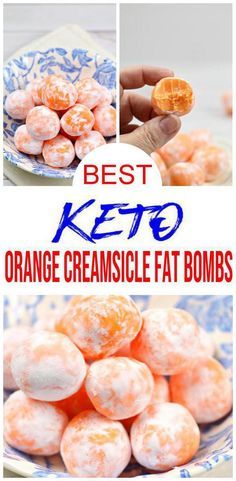 Keto Snacks Sweet, Keto Orange Creamsicle, White Chocolate Candy, Fat Bomb, Fat Bomb Recipe, Ketogenic Diet Meal Plan, Keto Fat, Best Keto Diet, Orange Creamsicle