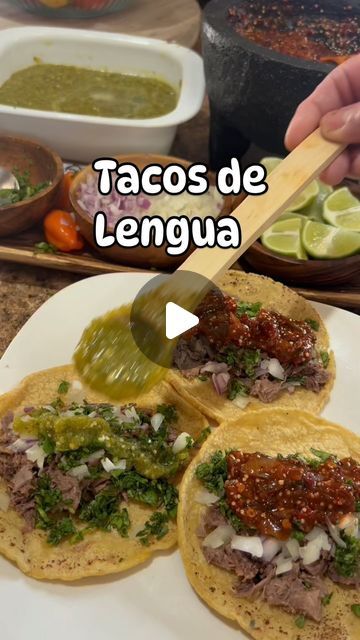 Susy Rodriguez on Instagram: "Tacos De Lengua
 #tacosdelengua #mexicanfood #tacos #tonguetacos #taquitosdelengua #lenguatacos #homemademexicanfood #comidacasera #lenguaderes" Lengua Tacos Recipe, Lengua Recipe Mexican, Lengua Recipe, Tongue Tacos, Taco Recipes, Mexican Food, Mexican Food Recipes, Tacos, On Instagram