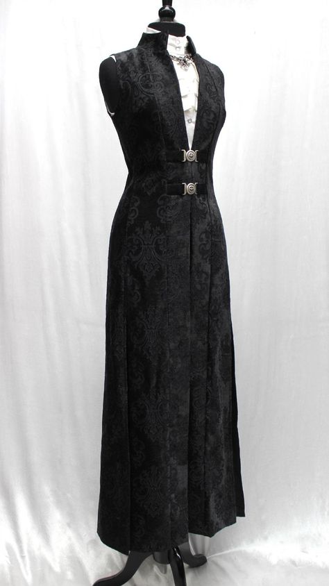 Matrix Coat, Enby Style, Pirate Coat, Black Velvet Coat, Steampunk Coat, Victorian Coat, Goth Outfit Ideas, Gothic Coat, Fire Fits