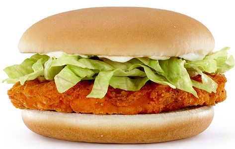 McDonald’s is once again offering its fan-favorite Hot ‘n Spicy McChicken Sandwich at select locations across the US. The Hot ‘n Spicy McChicken features crispy, tender chicken seasoned with a bold mix of spices, topped with shredded lettuce, mayonnaise and served on a toasted bun. Similar to the McRib, the Spicy McChicken can be found in the wild on a sporadic basis in select markets through the year. You won’t find it on the brand’s national menu. Have you spotted the Spicy McChicken at a M Spicy Mcchicken, Spicy Chicken Sandwich, Easy Taco Recipes, Spicy Chicken Sandwiches, Fast Food Items, Chicken Sandwich Recipes, Chicken Patties, Shredded Lettuce, Hot Spicy