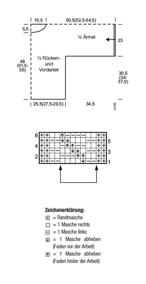 Kostenlose Anleitung: Quer gestrickter Pullover für den Winter Creative Knitting, Projects To Try, Knitting, Crochet