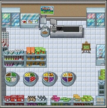 Pixel Art Restaurant, Pokemon Maps, Pokemon Shop, Restaurant Game, Game Level Design, Game Maker, Pixel Game, Game 2d, Art Restaurant