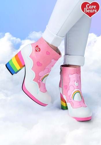 Care Bears Cheer Bear, Cheer Bear, Bear Costume, Funky Shoes, Women's Ankle Boots, Size 11 Heels, Zooey Deschanel, Cute Boots, Care Bear